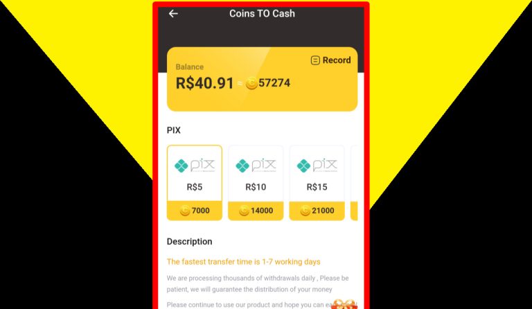 CashEm – Aplicativo pagando no pix para fazer tarefas e convidar seus amigos